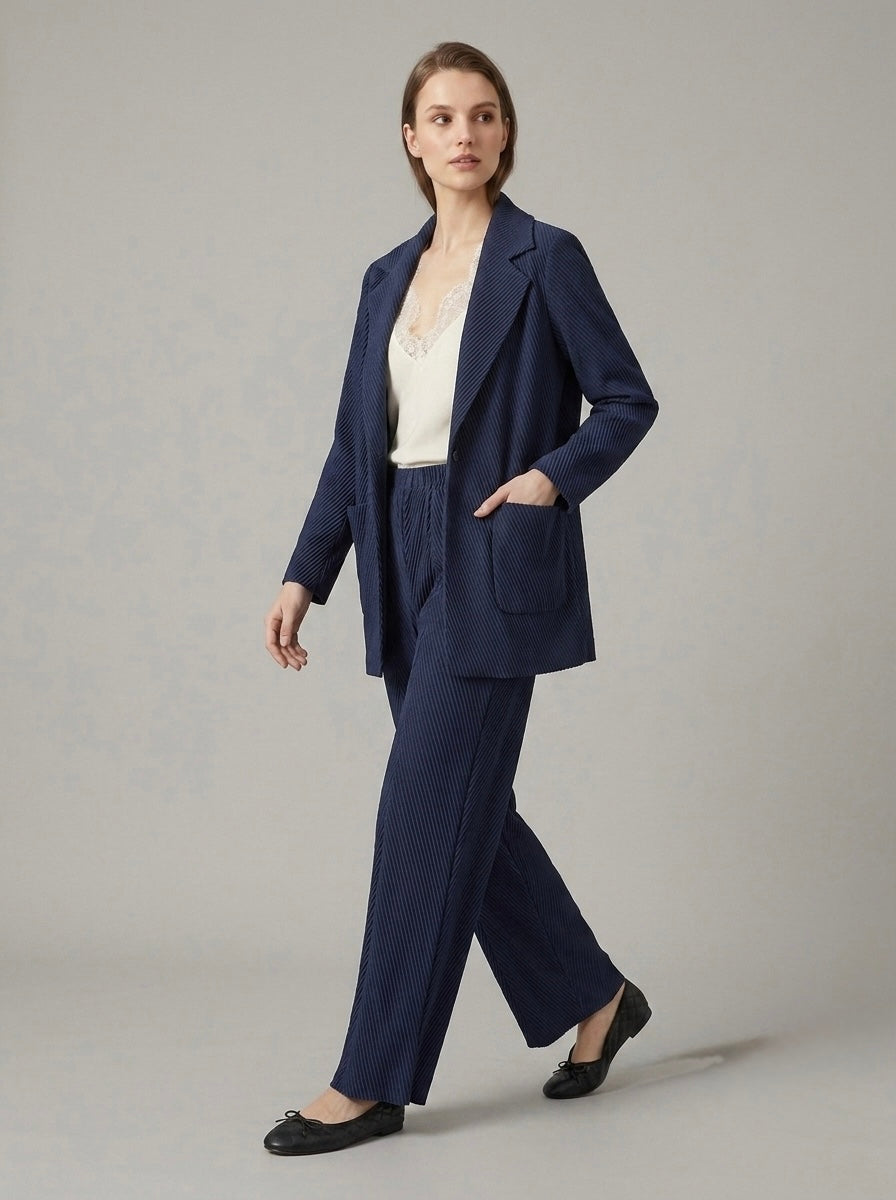 Abel - Chevron pleat jacket