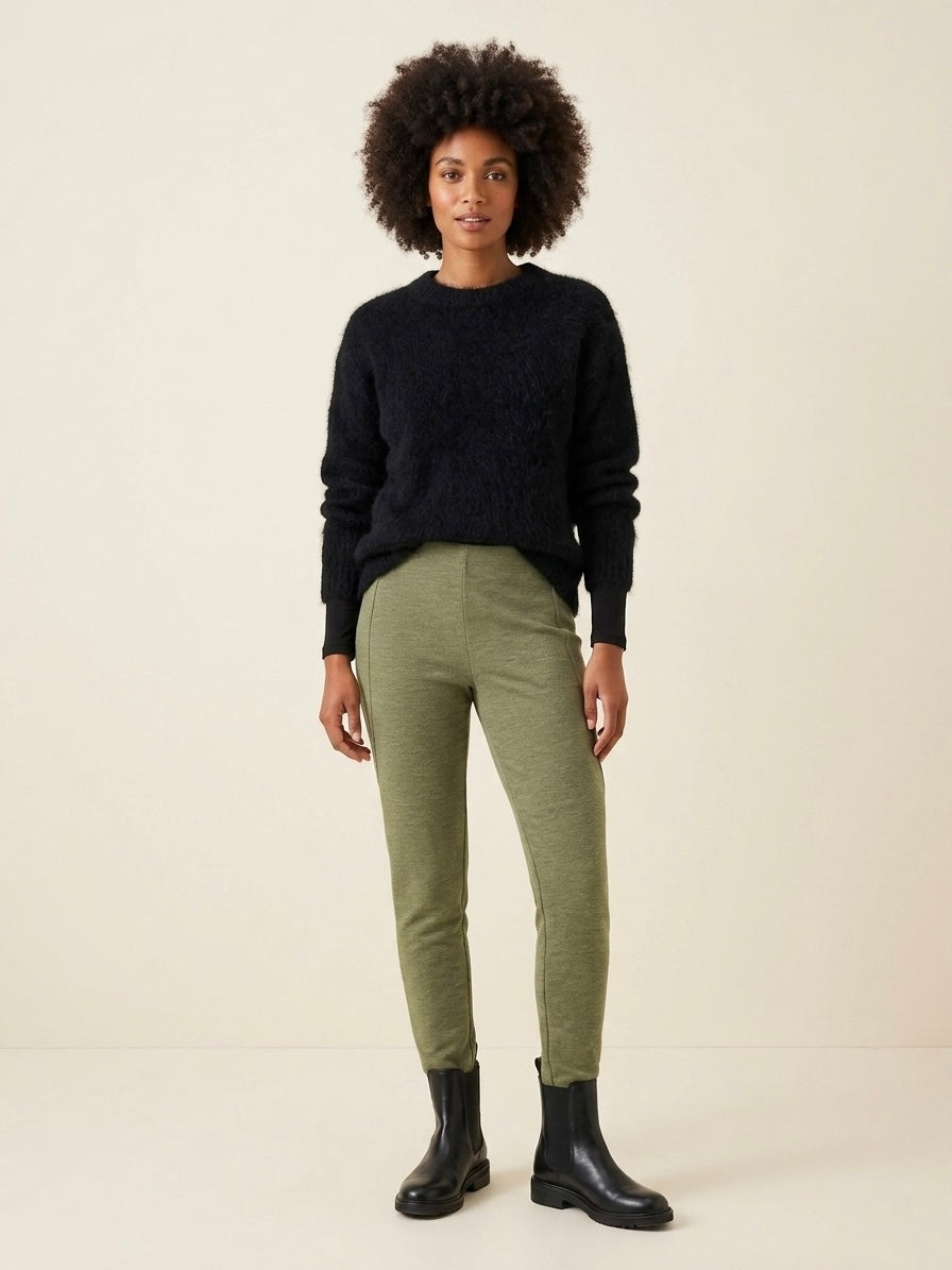 Mock croc legging