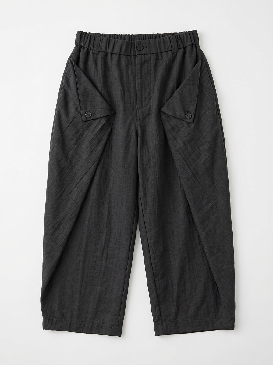 Debbie - Self stripe embossed trouser