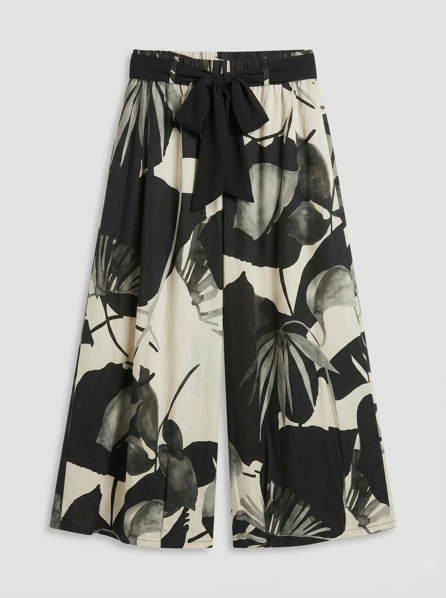 Brodie - Printed cotton trouser