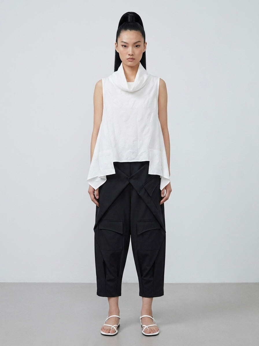 Mora - High neck blouse