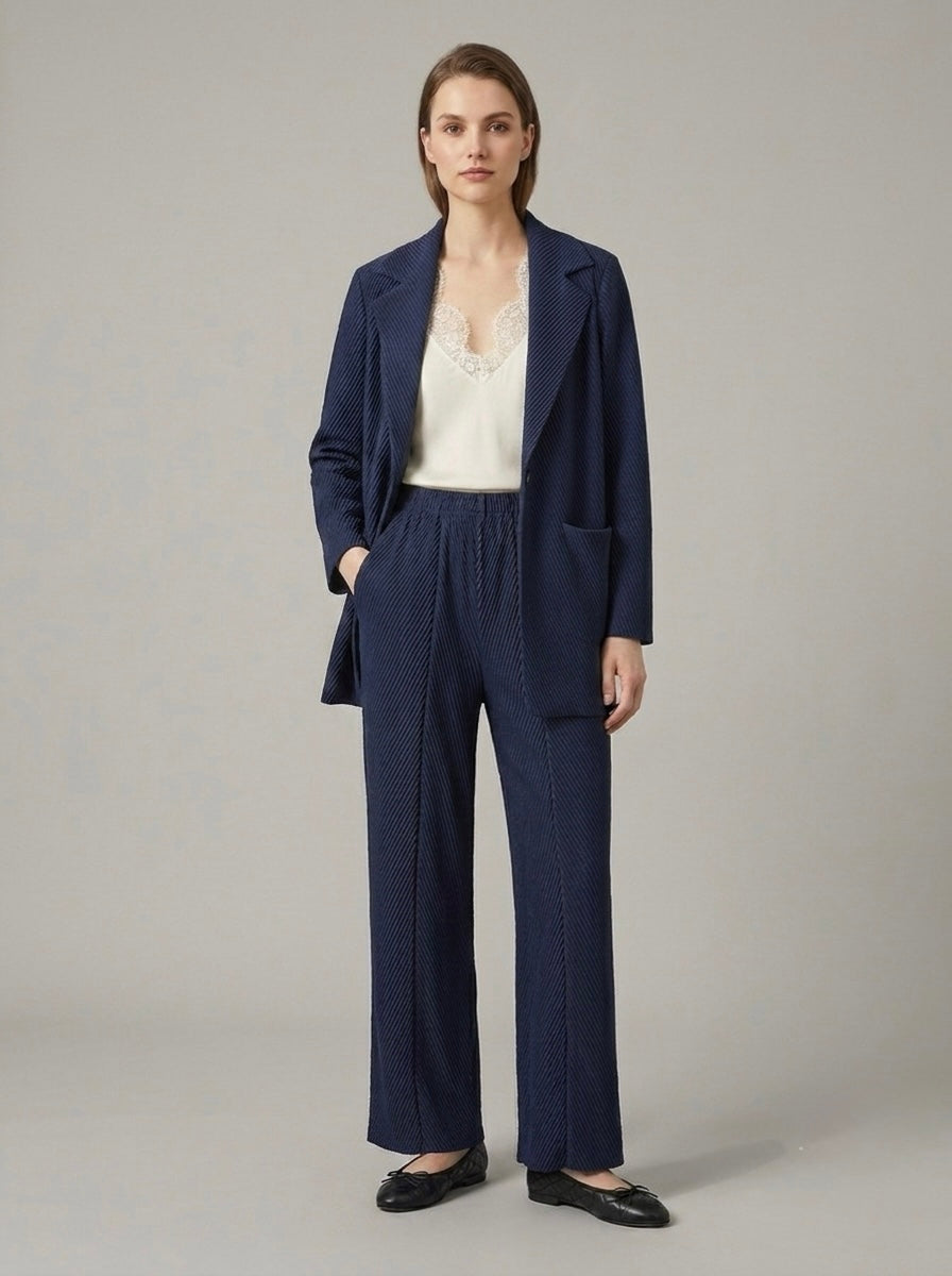 Abel - Chevron pleat jacket