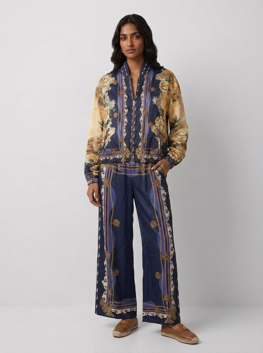 Edith - Printed bomber jacket