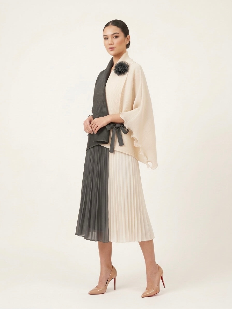 Felicity - Pleat jacket & skirt
