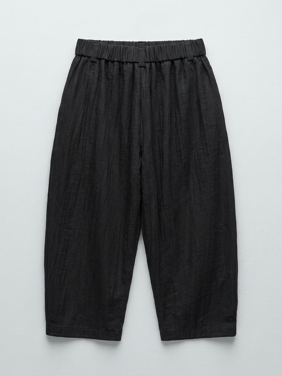 Debbie - Self stripe embossed trouser