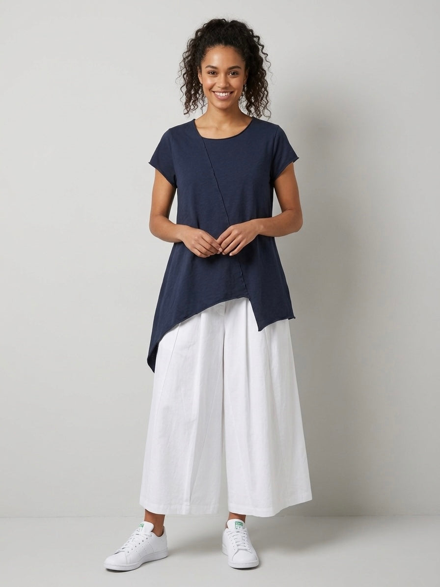 Maxine - raw edge t-shirt