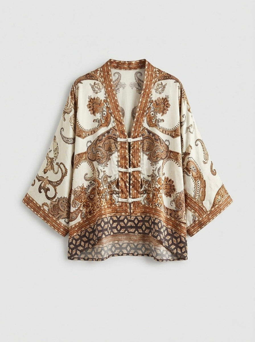 Karly - Kimono top & trouser suit