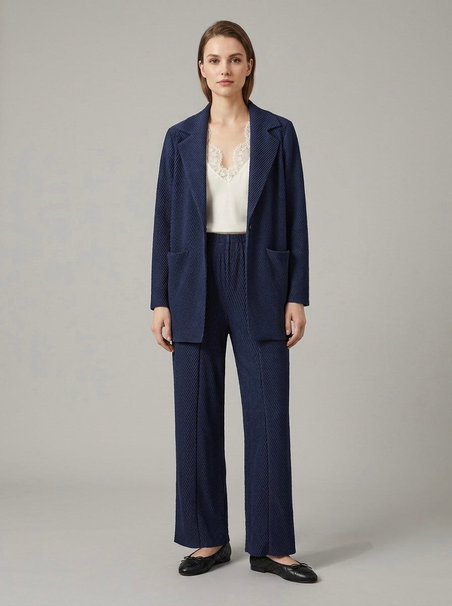 Abel - Chevron pleat jacket