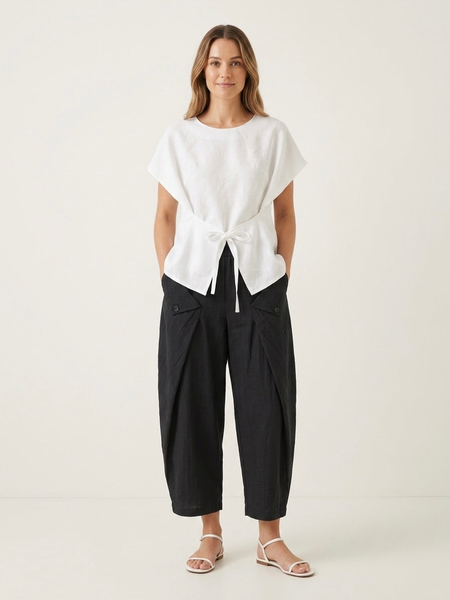 Lola - Tie front top