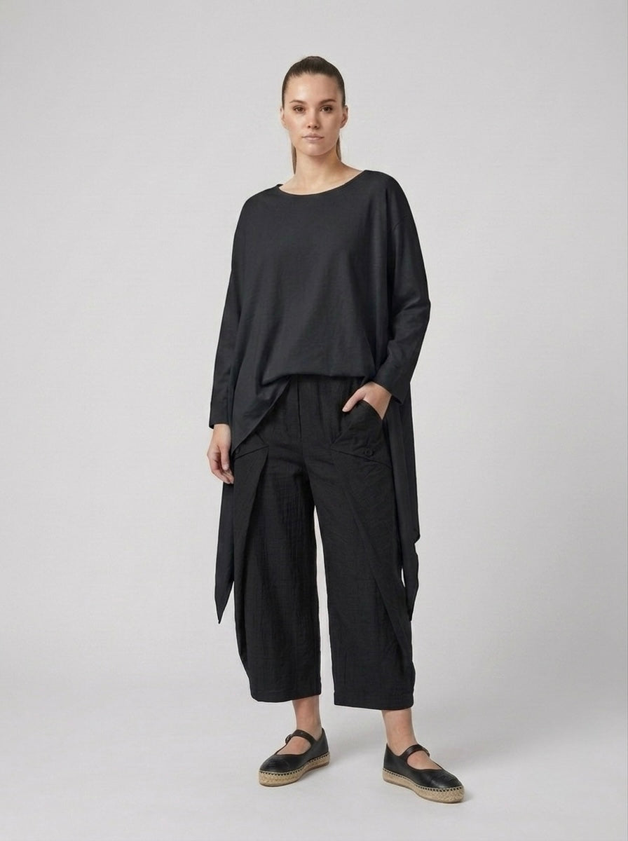 Susan - Side tie T.Shirt top