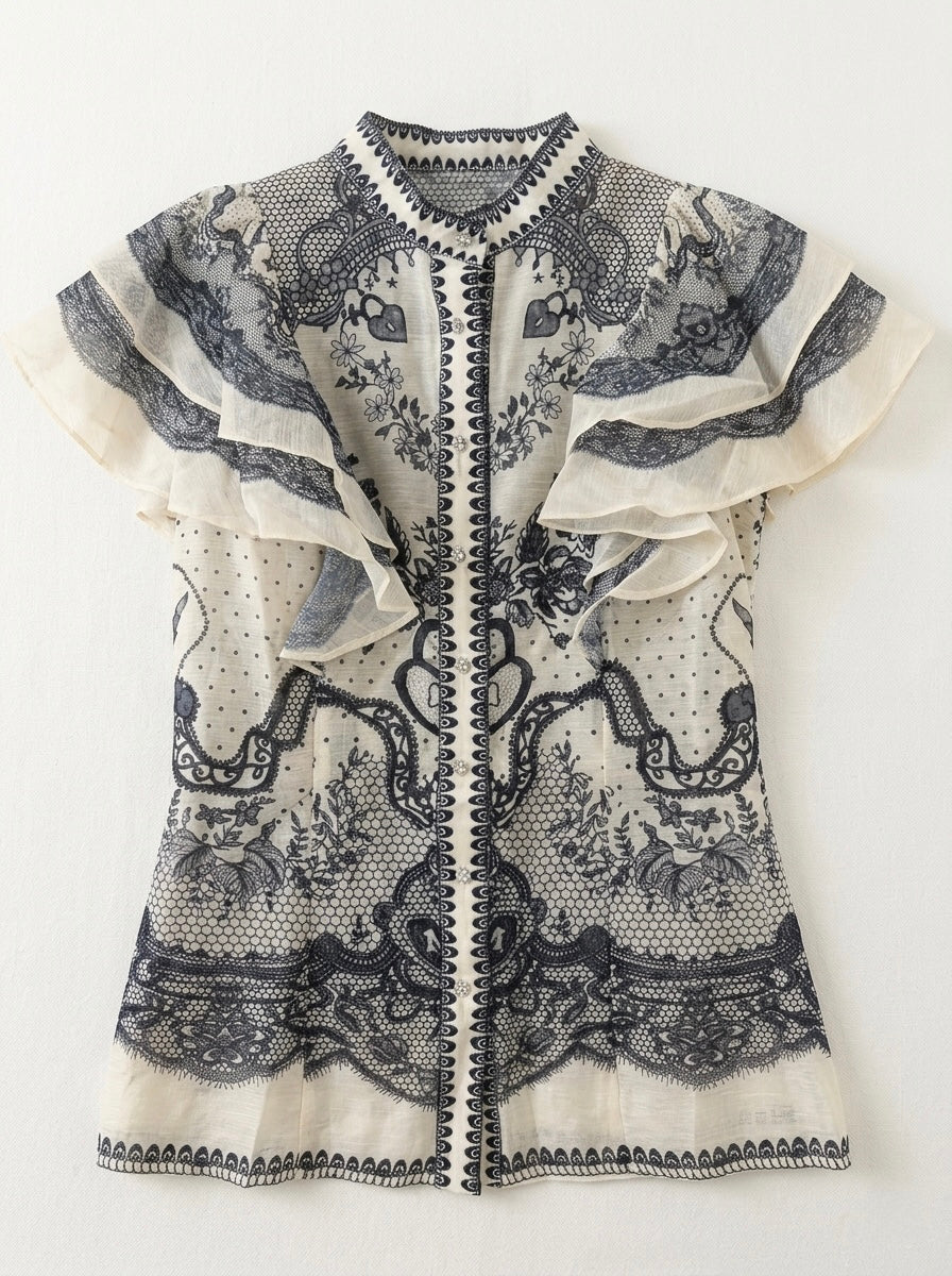 Gemma - Lace print set