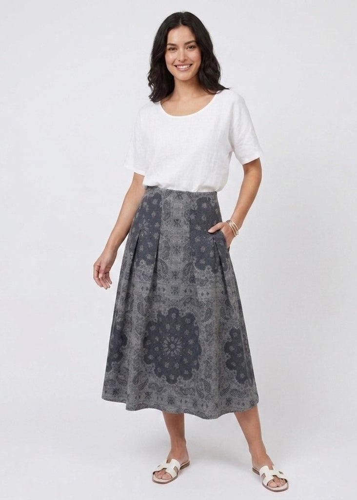 Jenni printed skirt