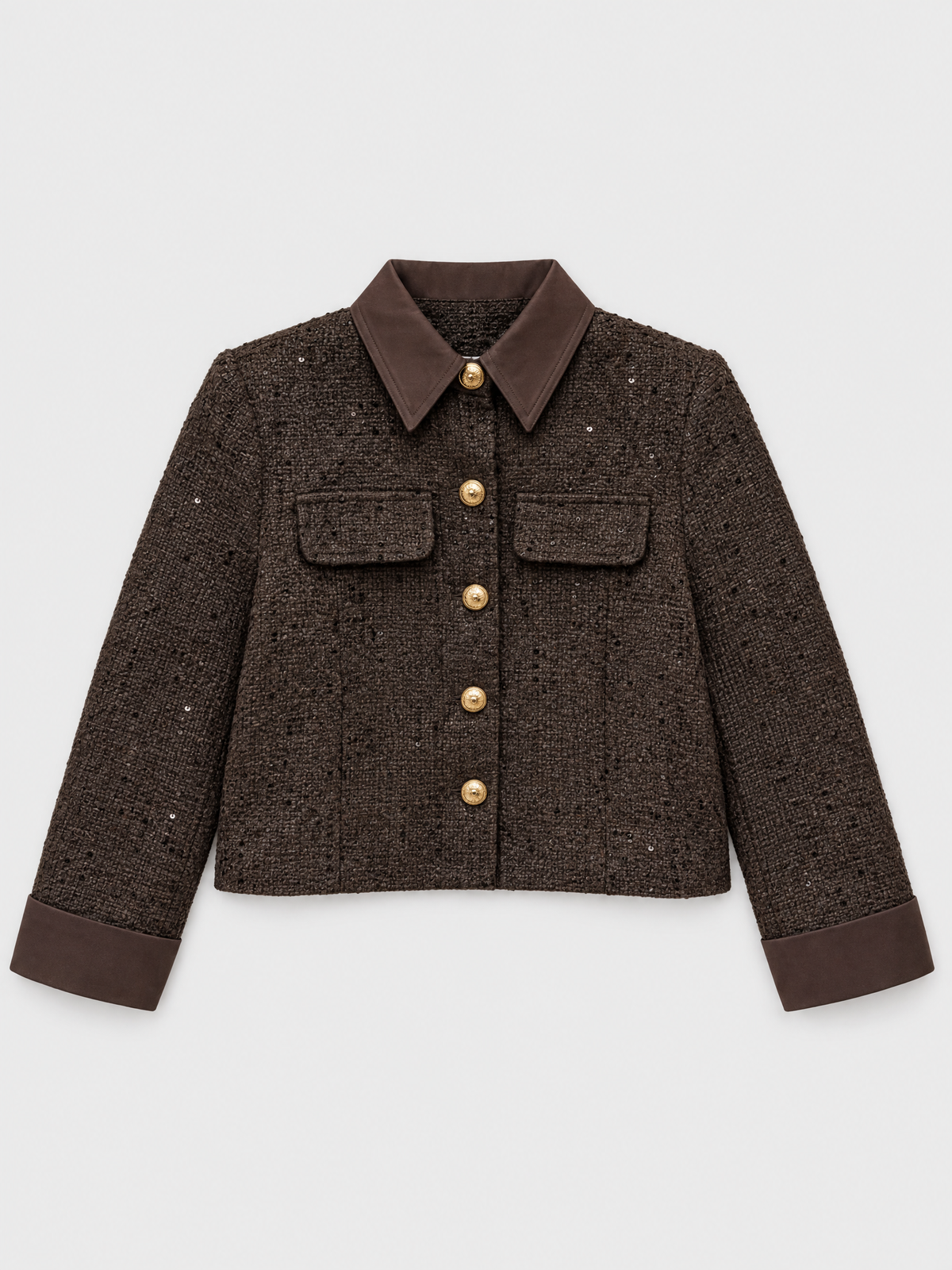 Cindi - Tweed sequin jacket