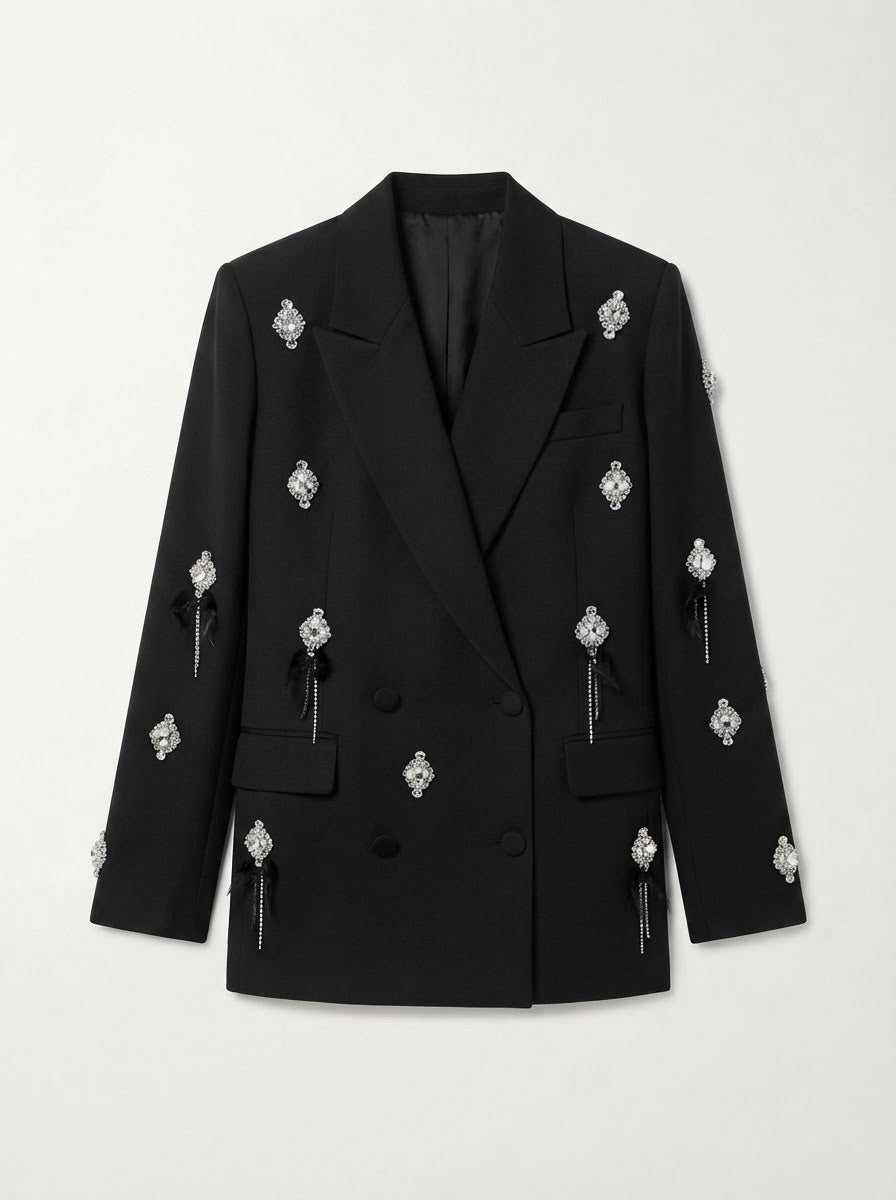 Lizzie - Diamante embellished jacket