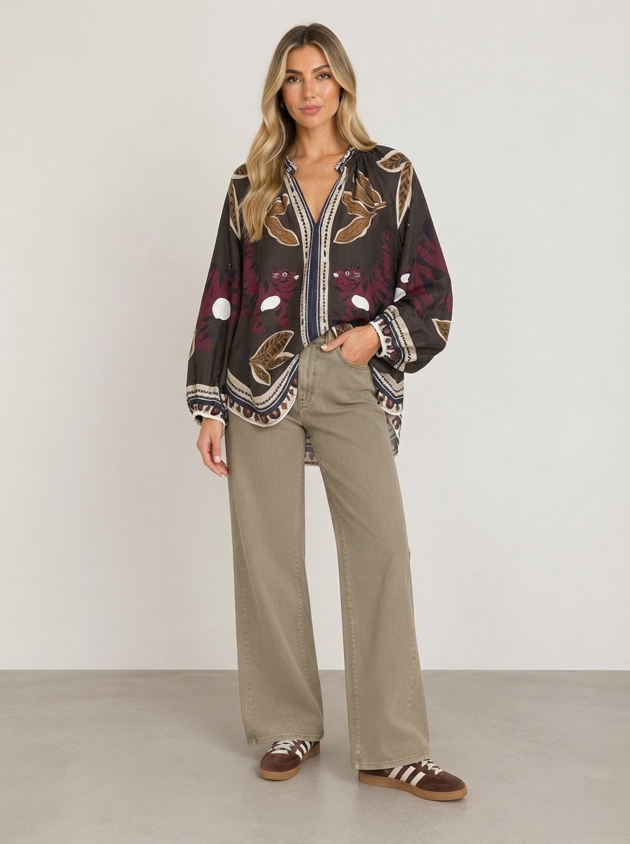 Delilah - Wide leg jeans
