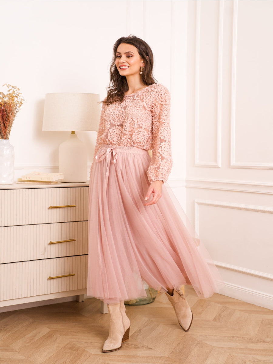 Caprice - Flared tulle skirt