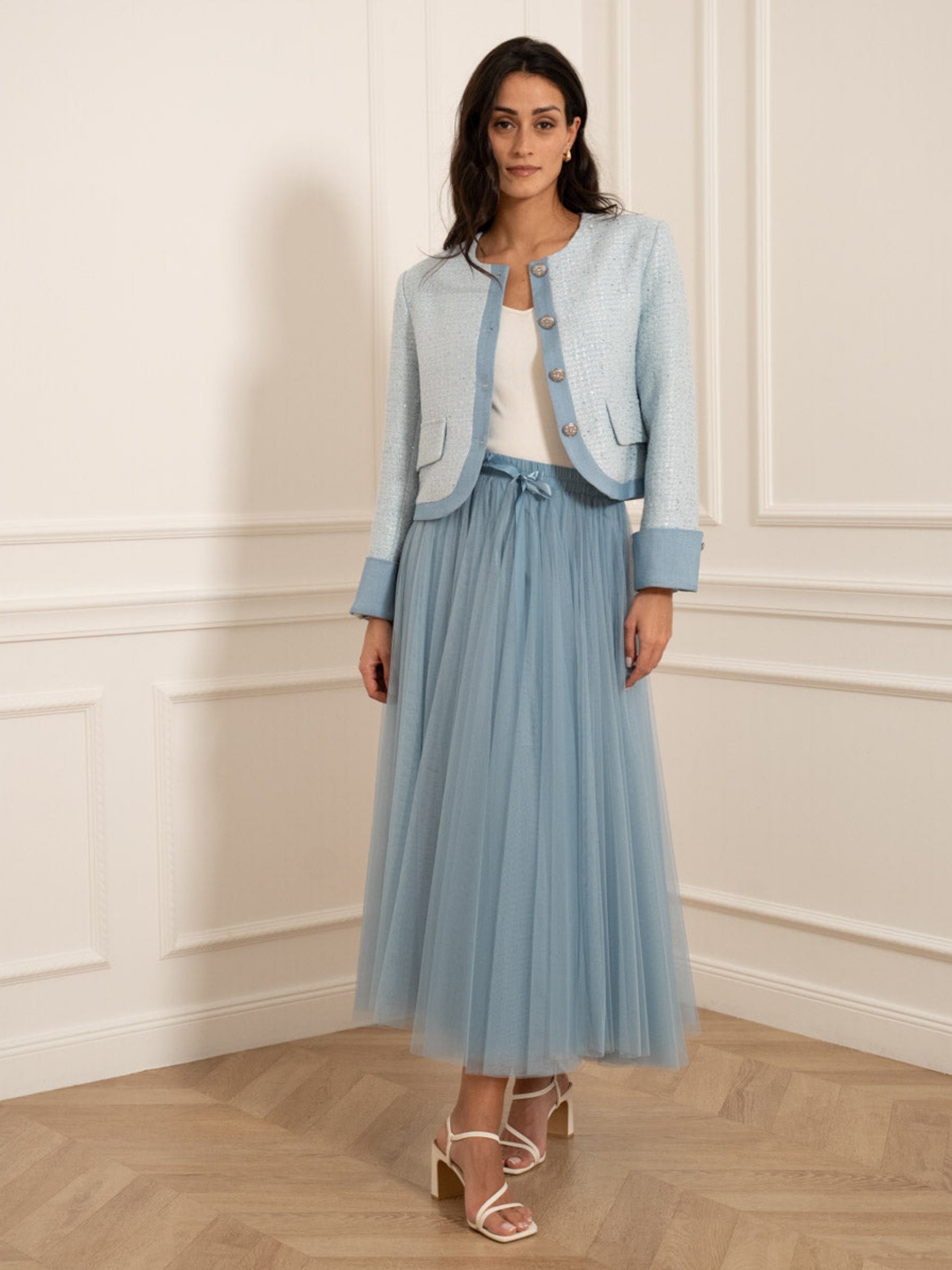 Caprice - Flared tulle skirt