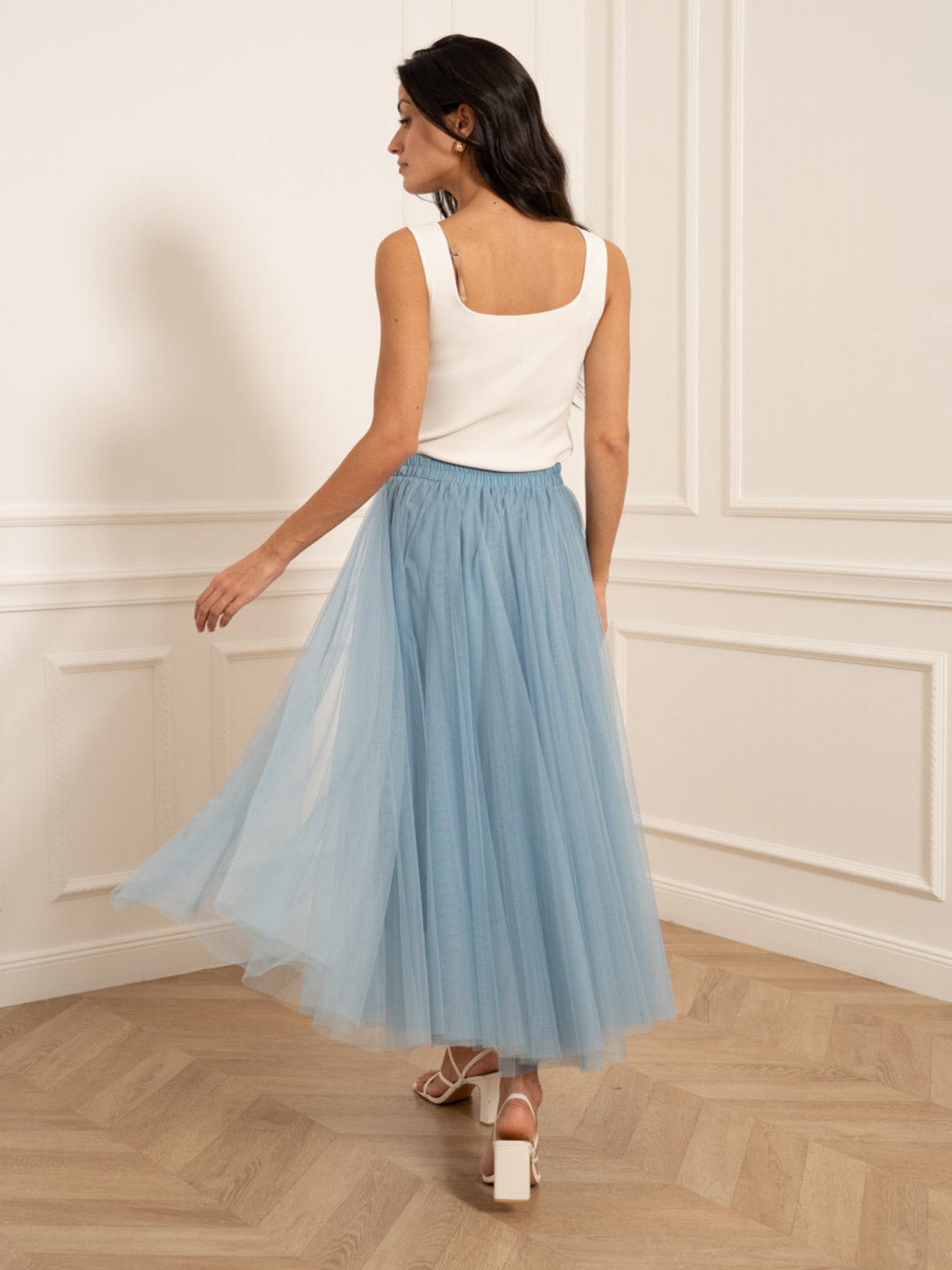 Caprice - Flared tulle skirt