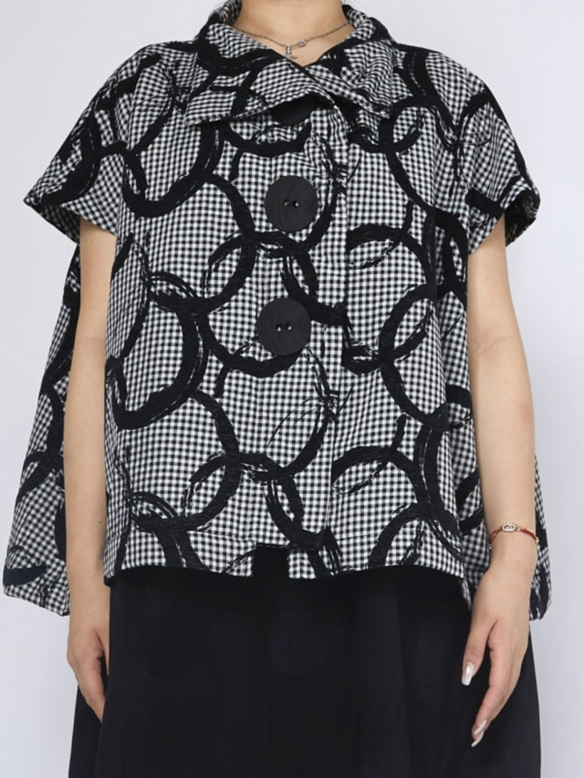 Taylor - Linked circle print jacket