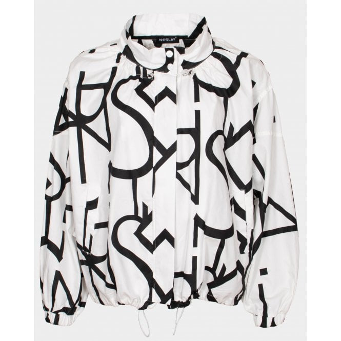 Samantha - Graffiti bomber jacket