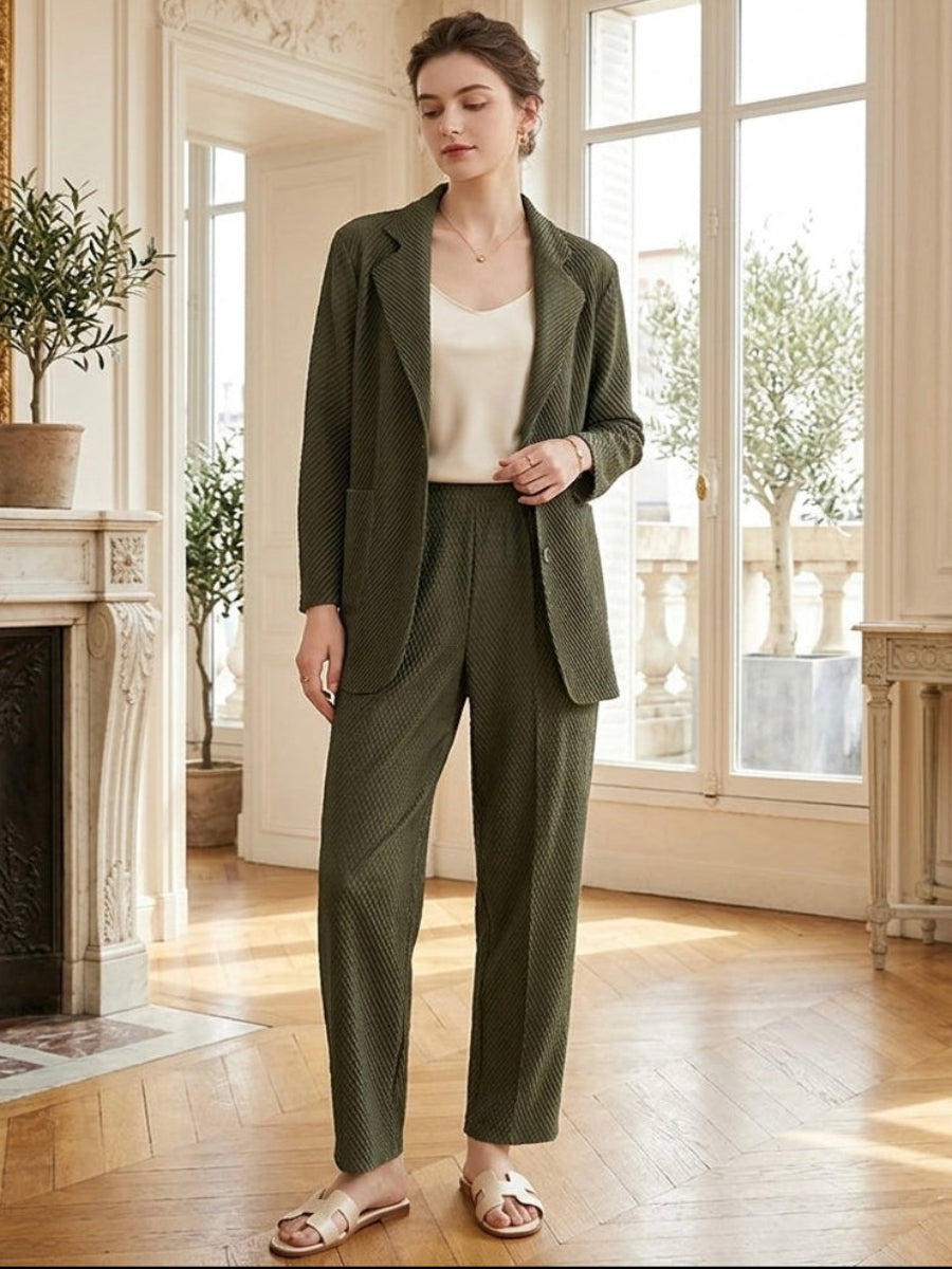 Abel - Chevron pleat jacket