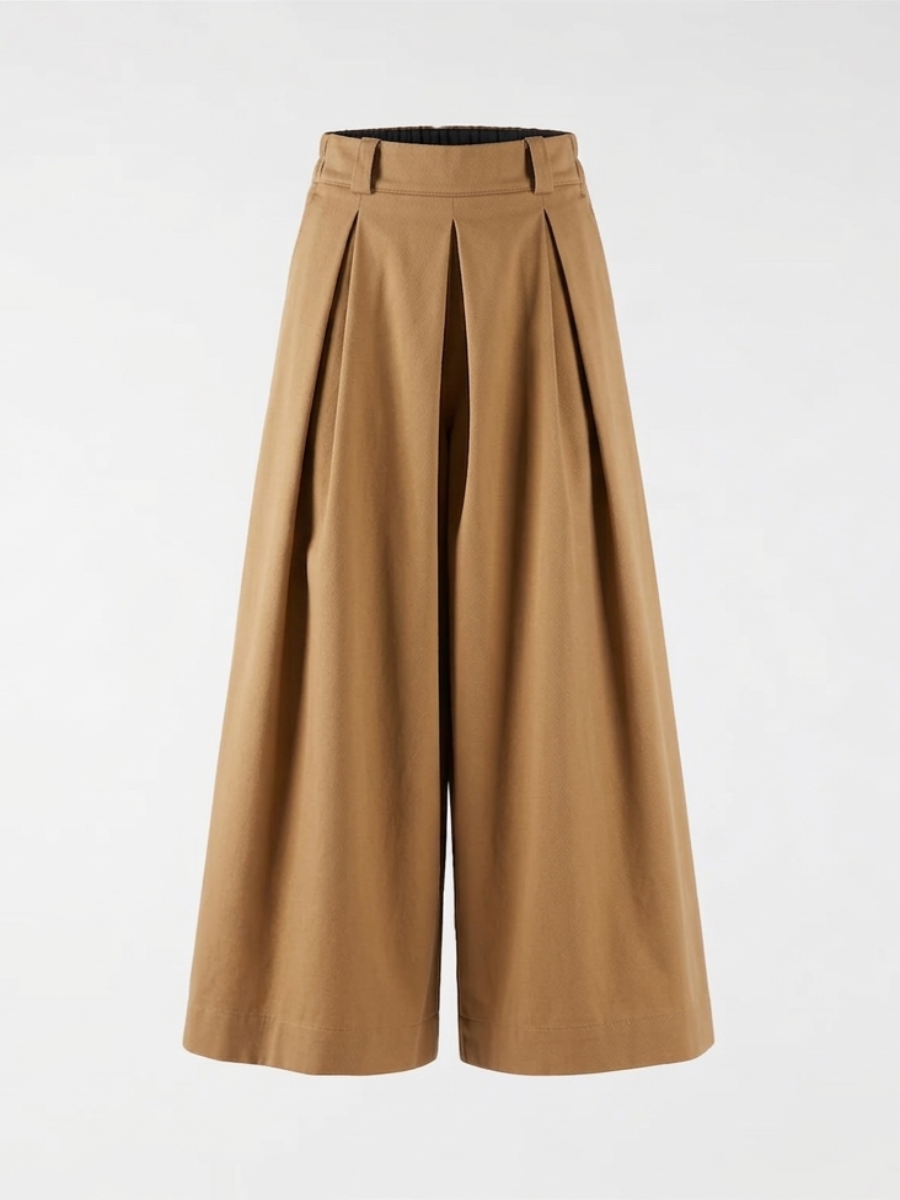 Ivory - Pleat front trouser