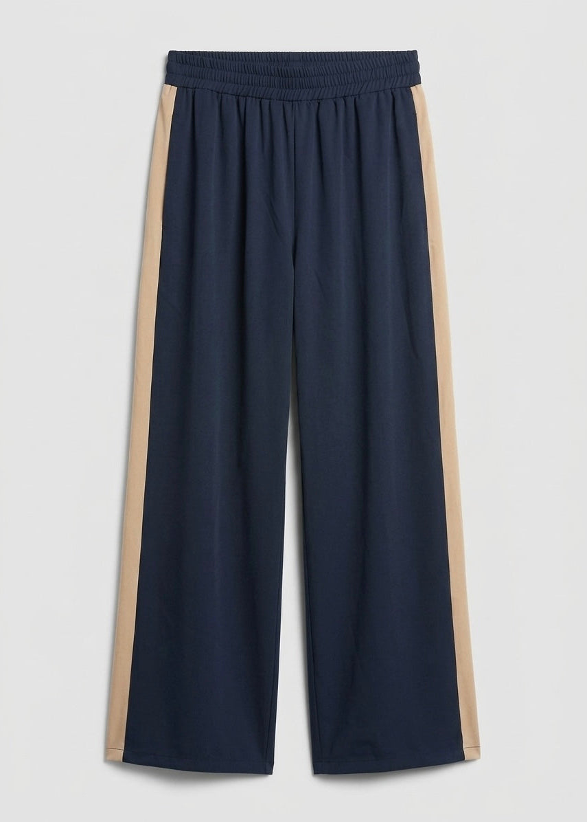 Matilda - Side stripe crepe trouser