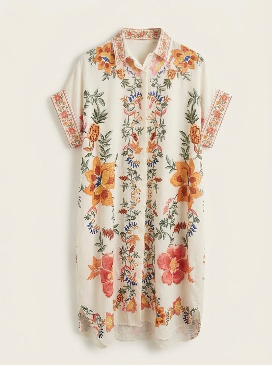 Jennifer - Printed oversize dress