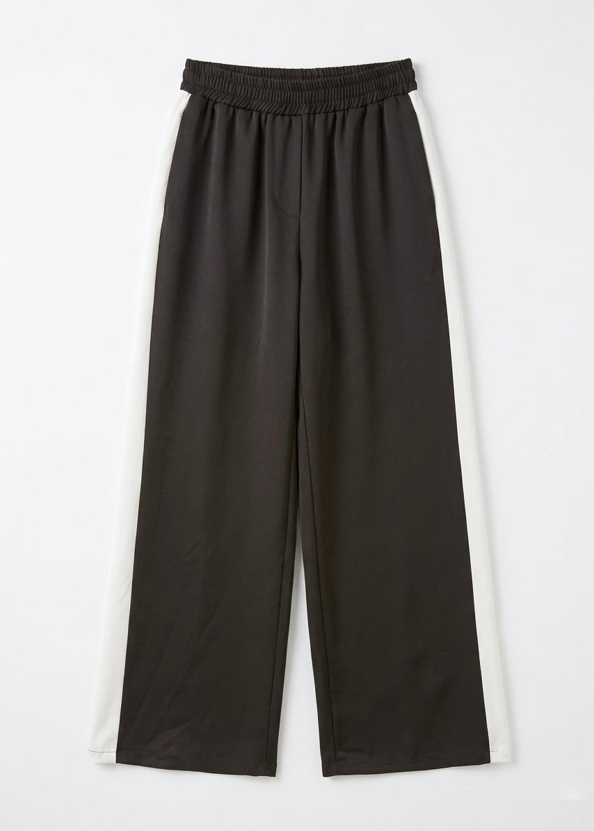 Matilda - Side stripe crepe trouser