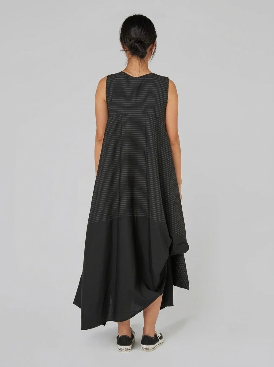 Vivian - Pinstripe dress