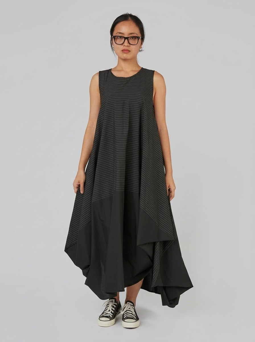 Vivian - Pinstripe dress
