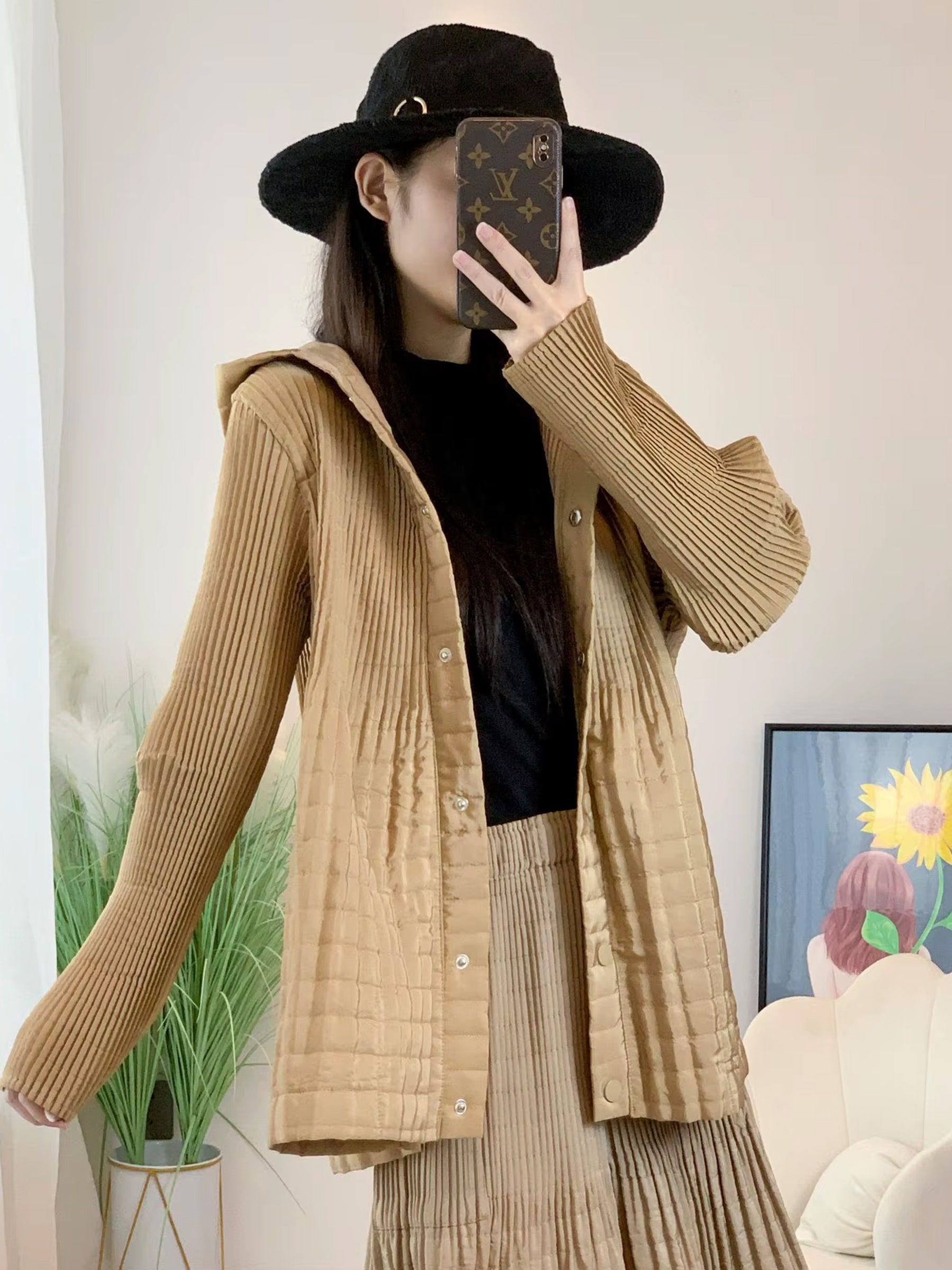 Orla - Short pleat jacket