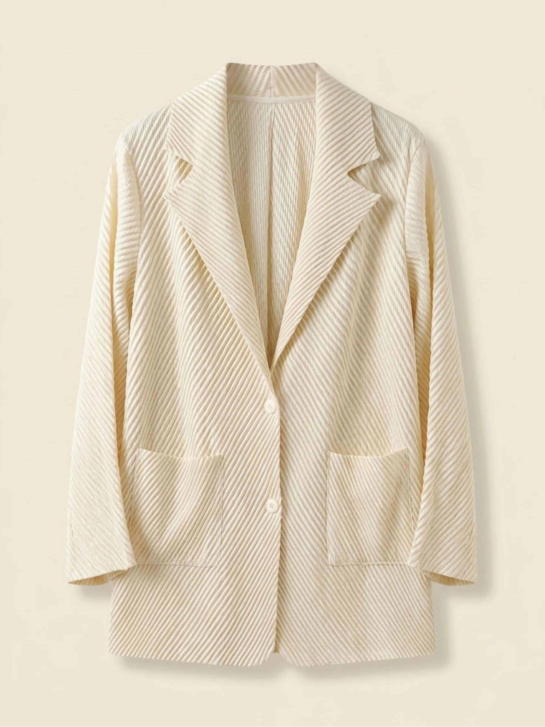 Abel - Chevron pleat jacket