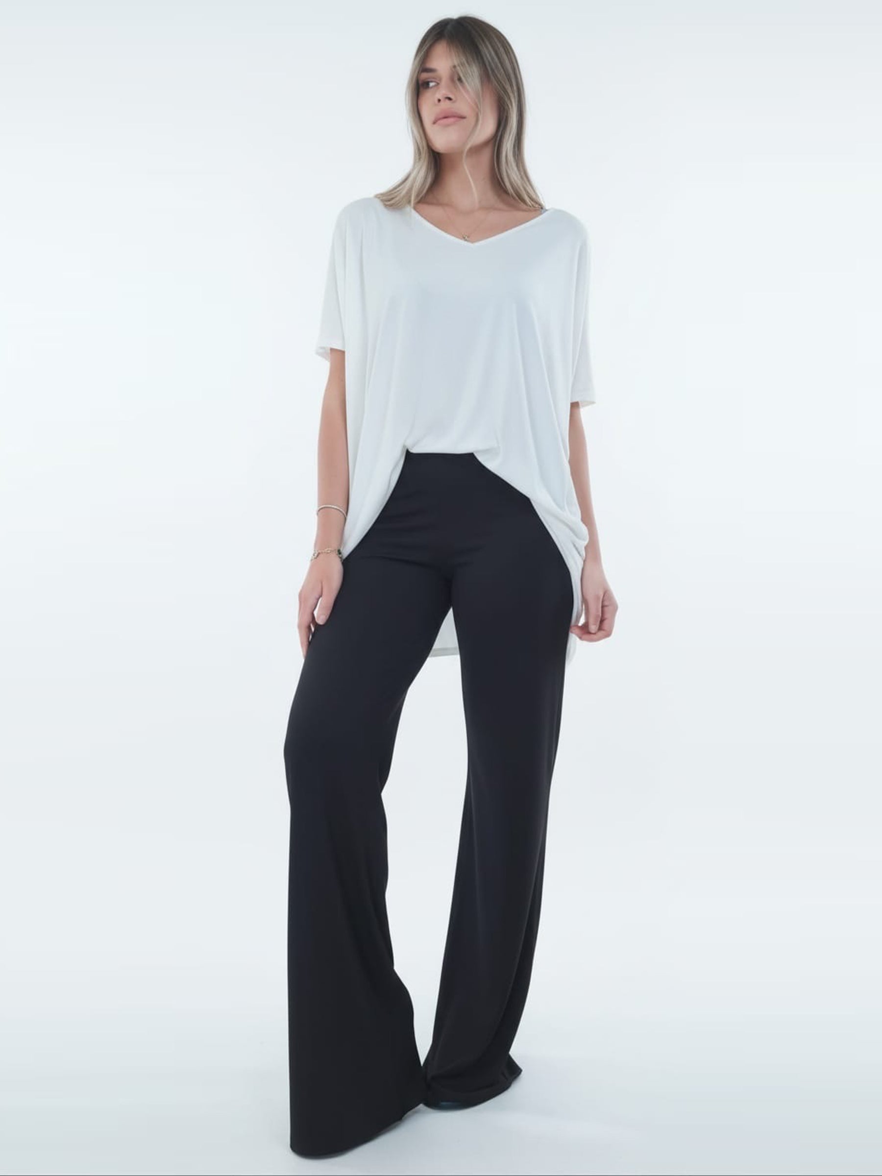 Guax - Stretch palazzo trouser