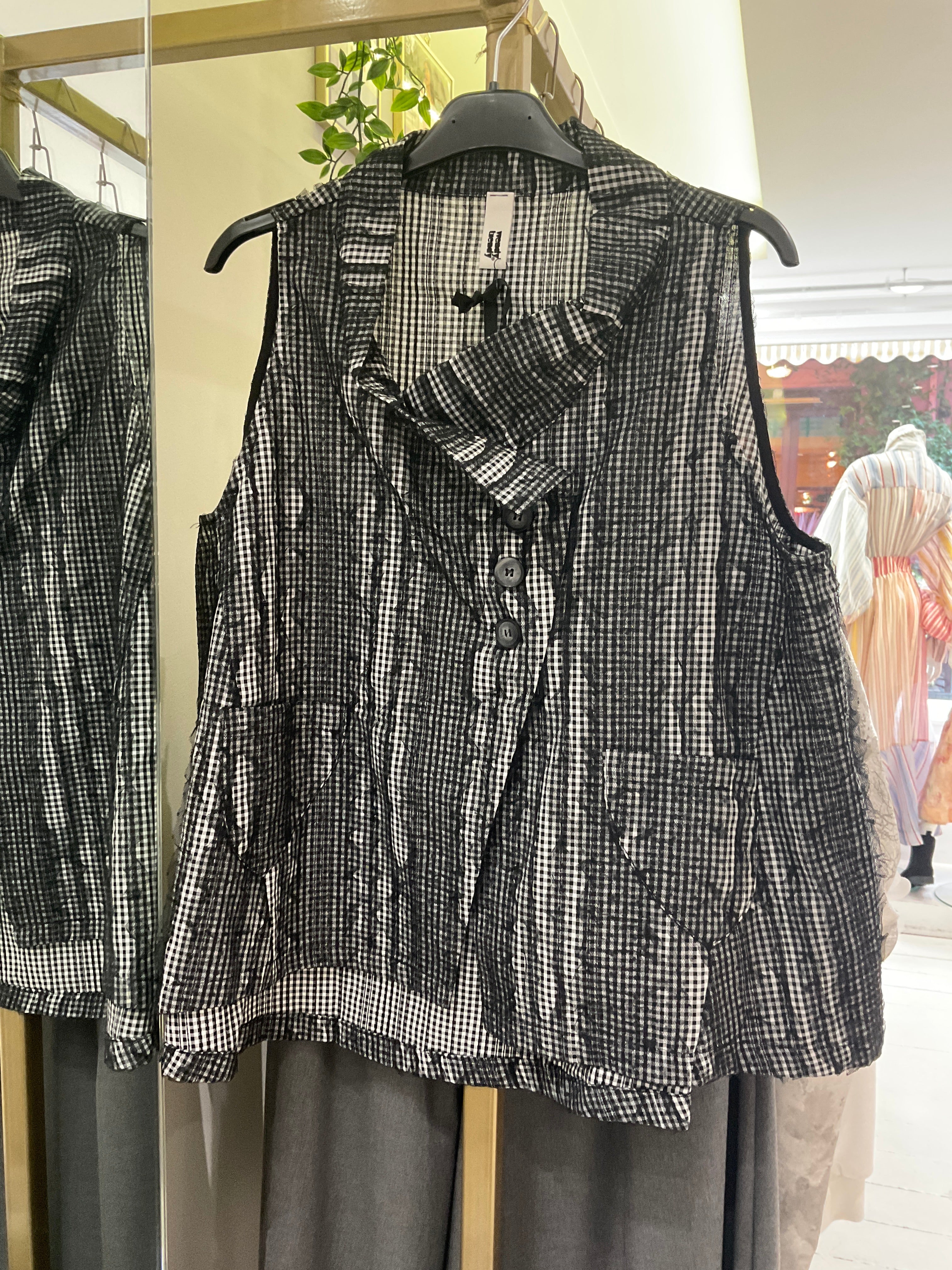 Lipa - Checked waistcoat