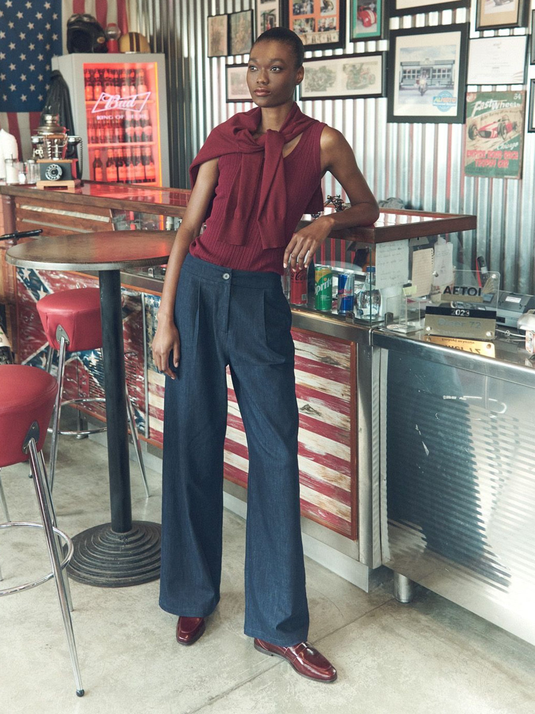 Macy - Denim trouser