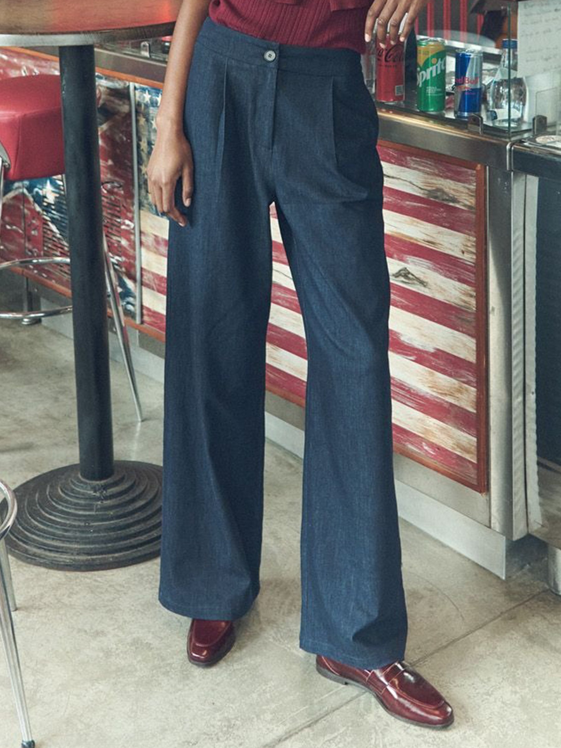 Macy - Denim trouser