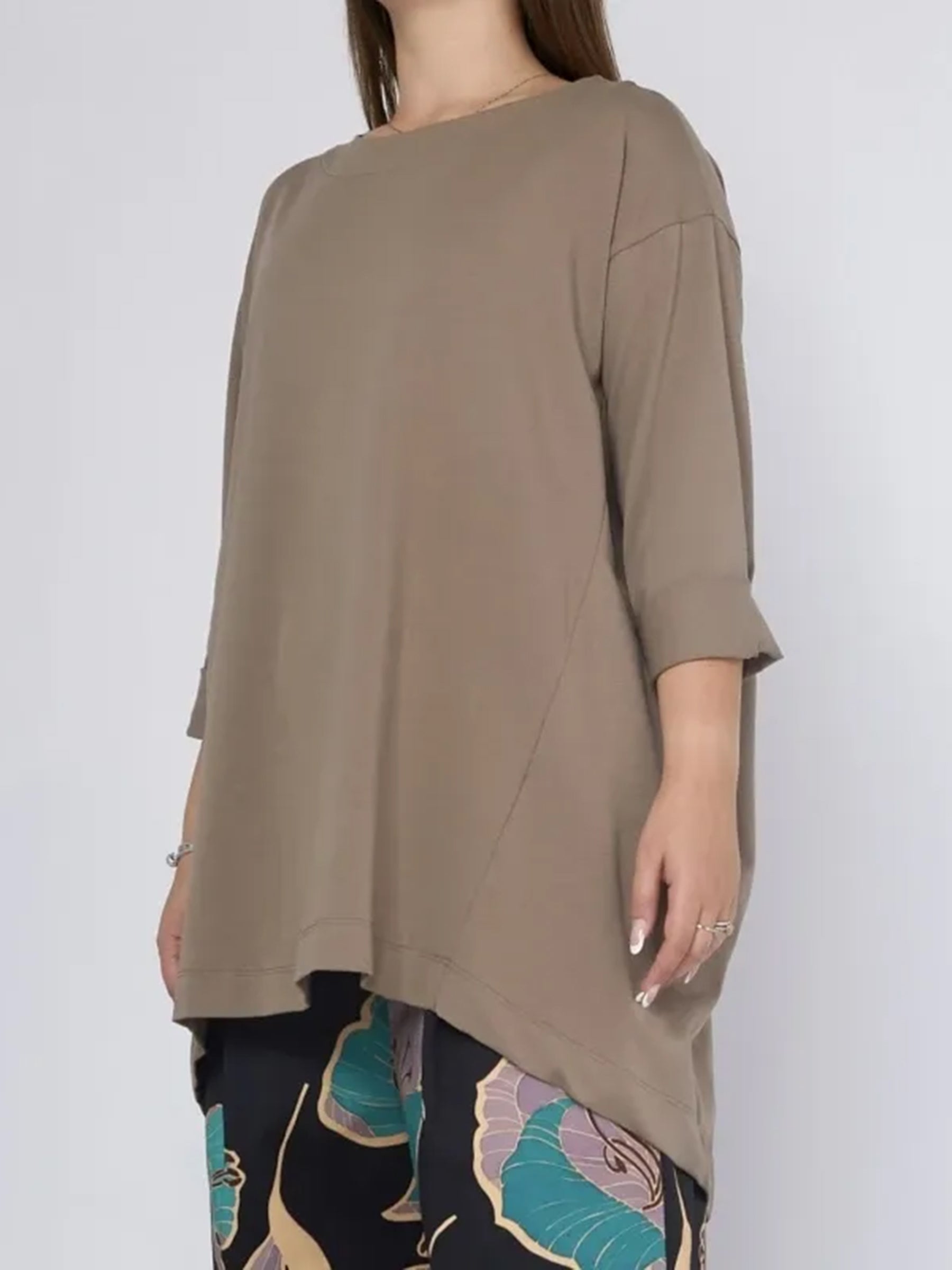 Tori - Ruched back long top