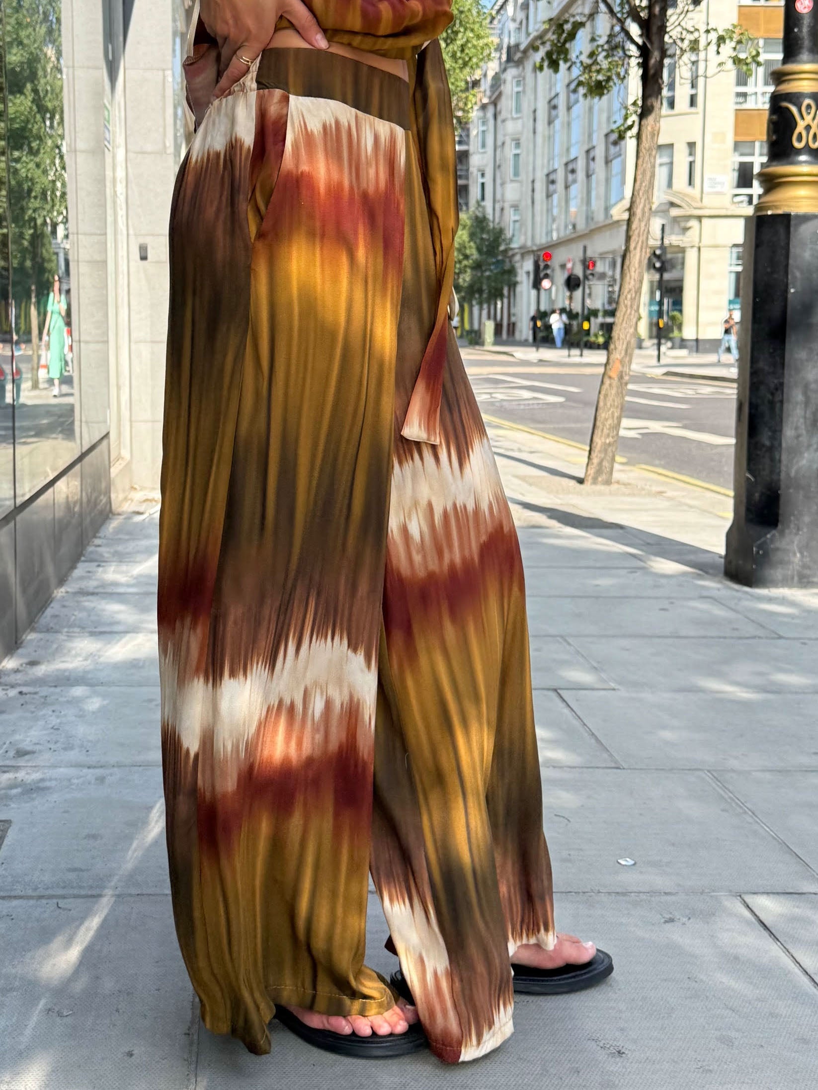 Olio - Wide leg trousers