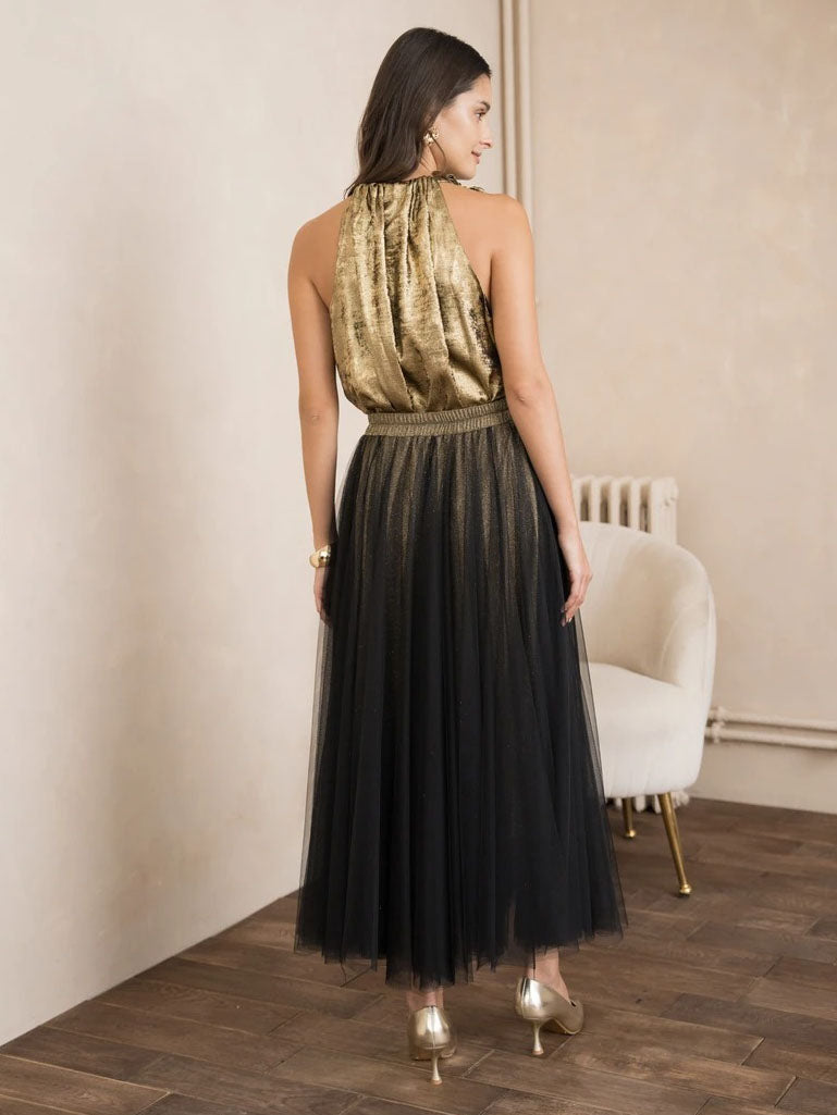 Caprice - Glitter lined tulle skirt