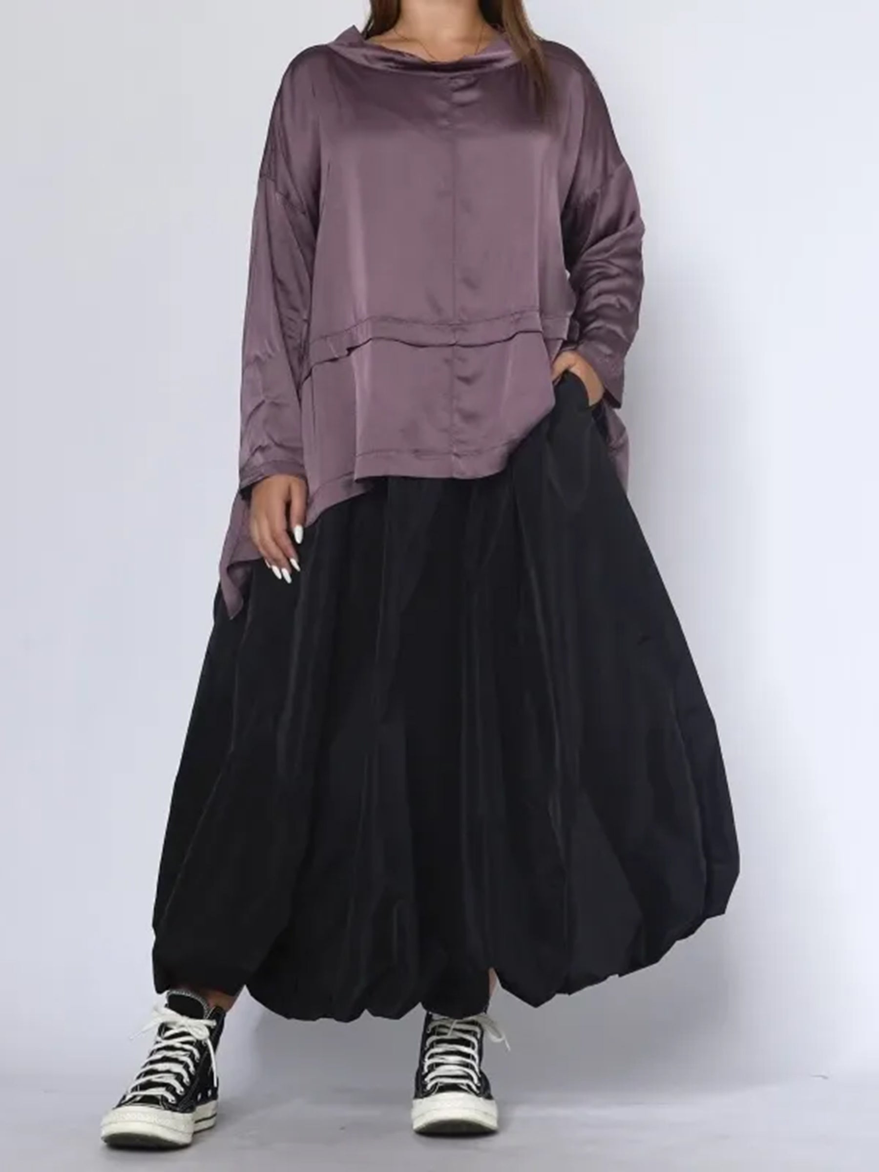 Marguitte - Balloon hem skirt
