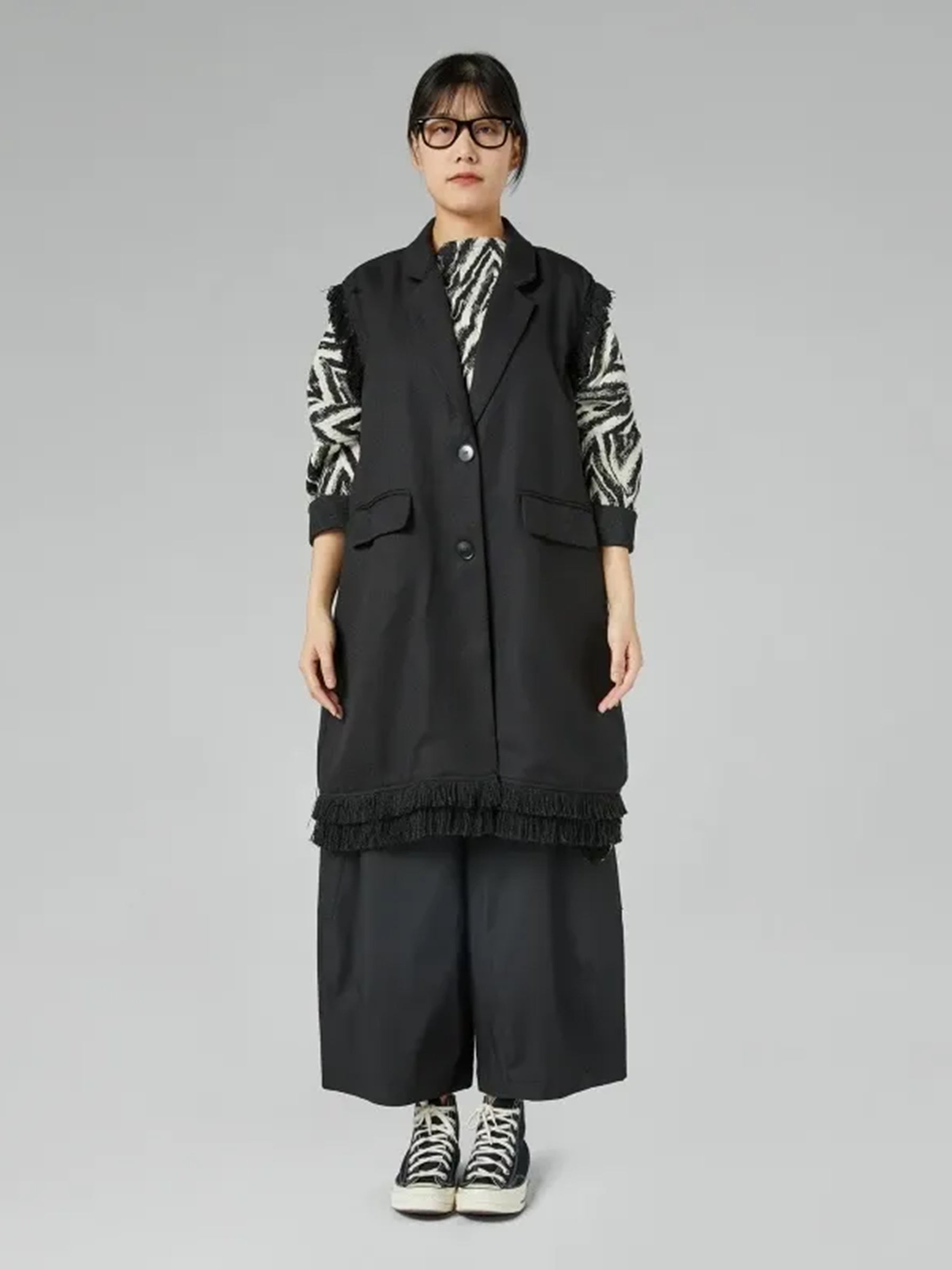 Freya - Fring trim gilet