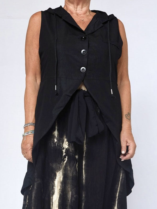 Melana - Hooded gilet