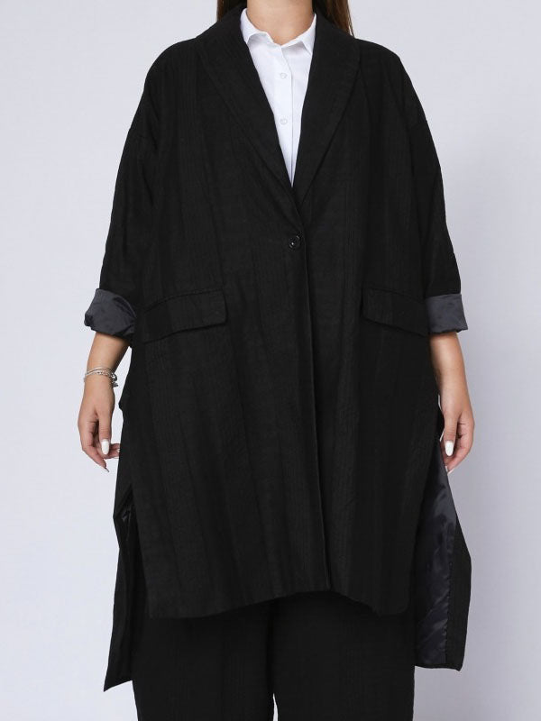 Fiona - Self stripe jacket