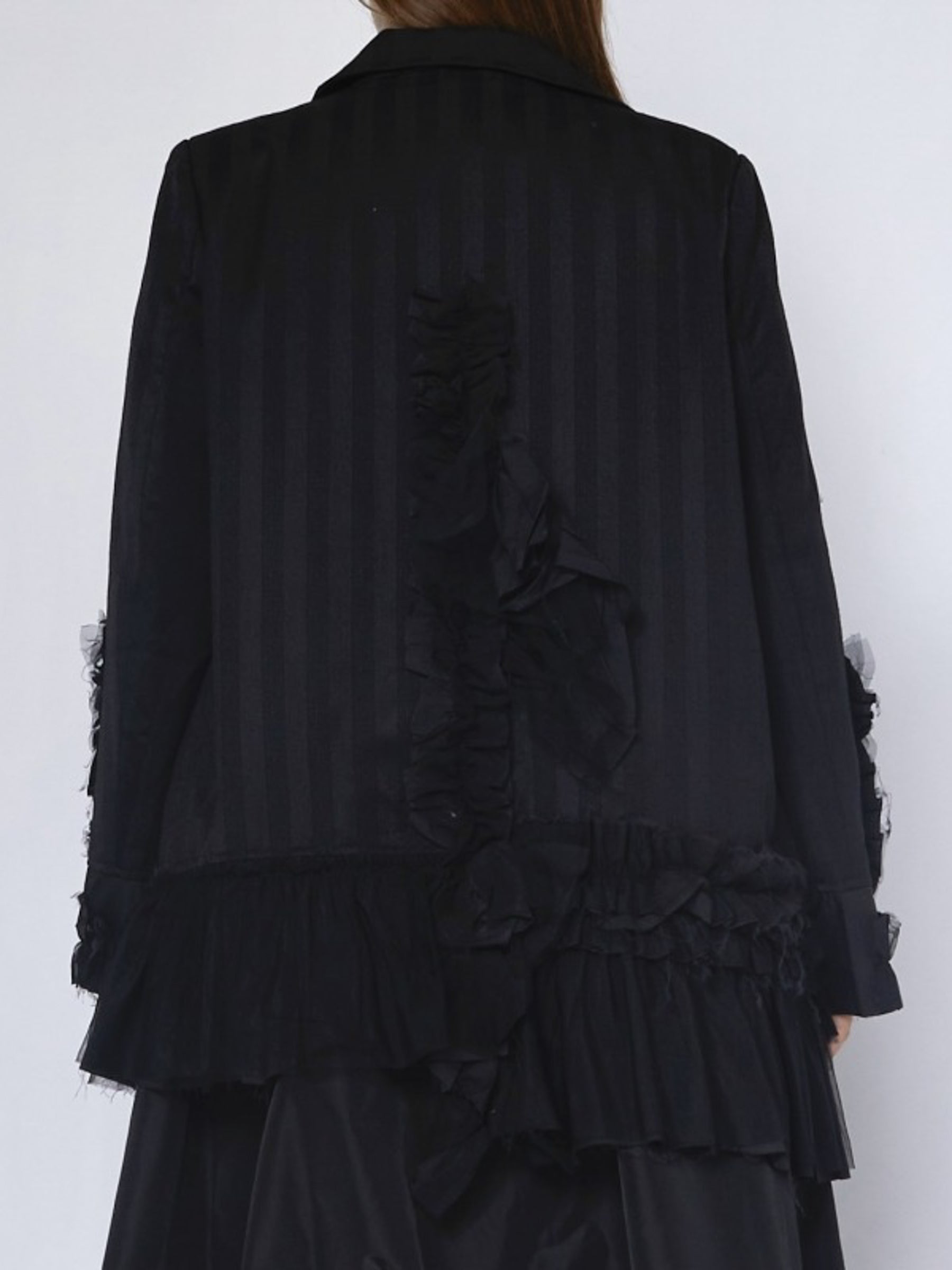 Marguitte - Stripe frill jacket