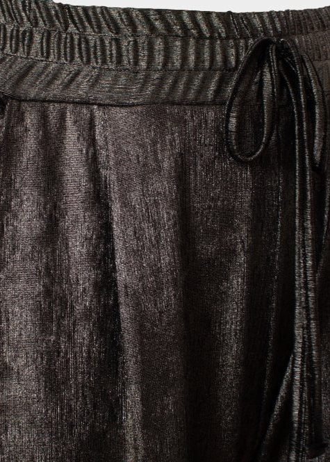 Bella Metallic wide leg trouser