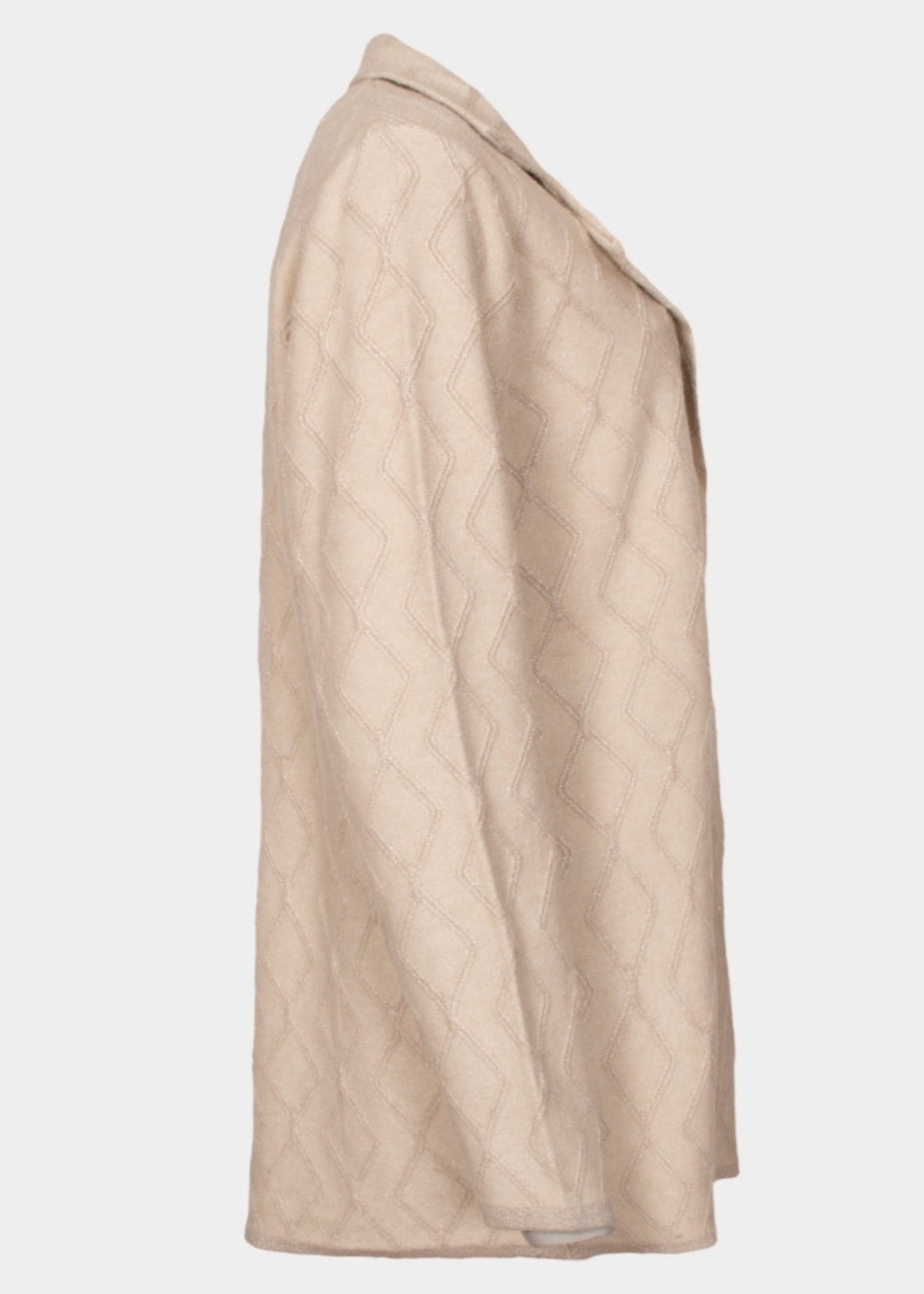 Francis -  Embossed knitted jacket