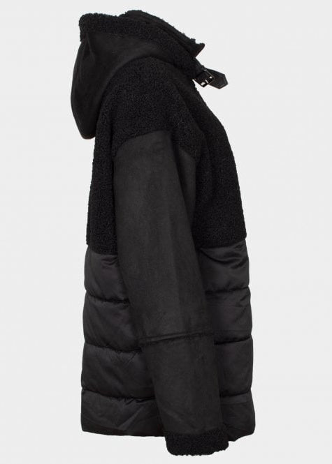 Willow Teddy hooded puffa jacket
